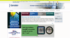 Desktop Screenshot of francais.camdencontrols.com